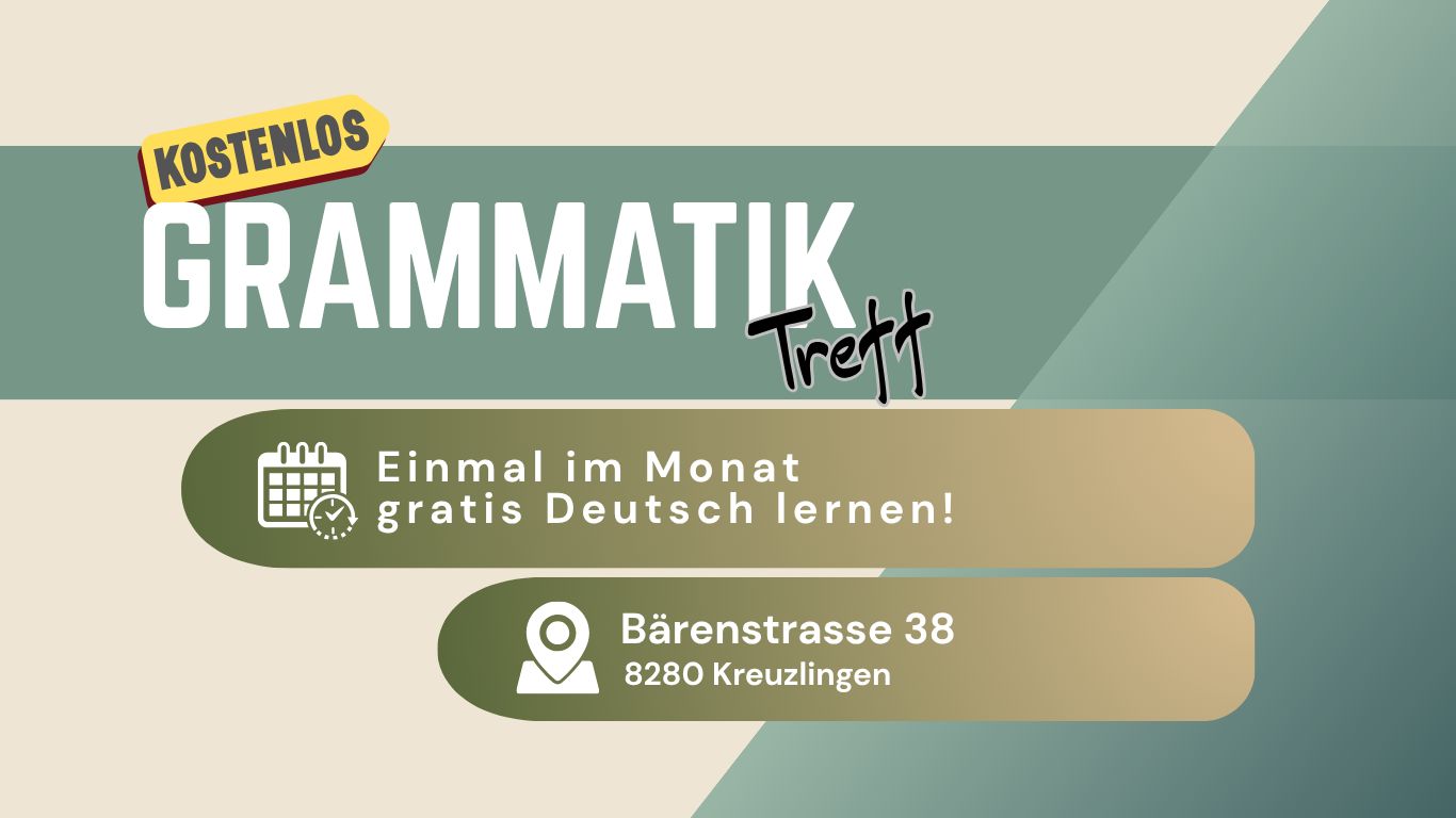 Grammatik-Treff bei Deutschkurse Kreuzlingen